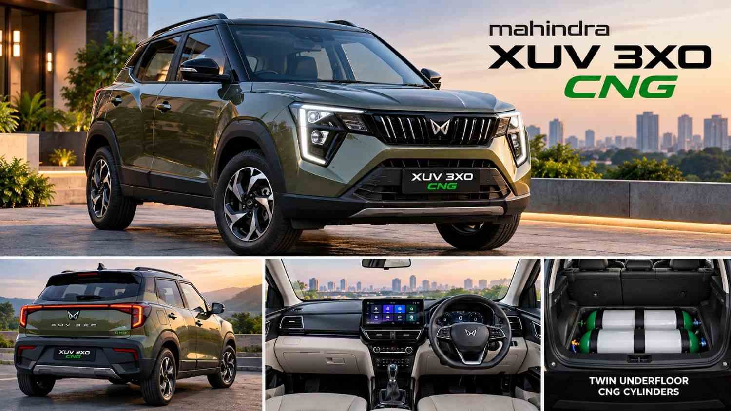 Mahindra XUV 3XO CNG 2026: Price, Mileage & Features